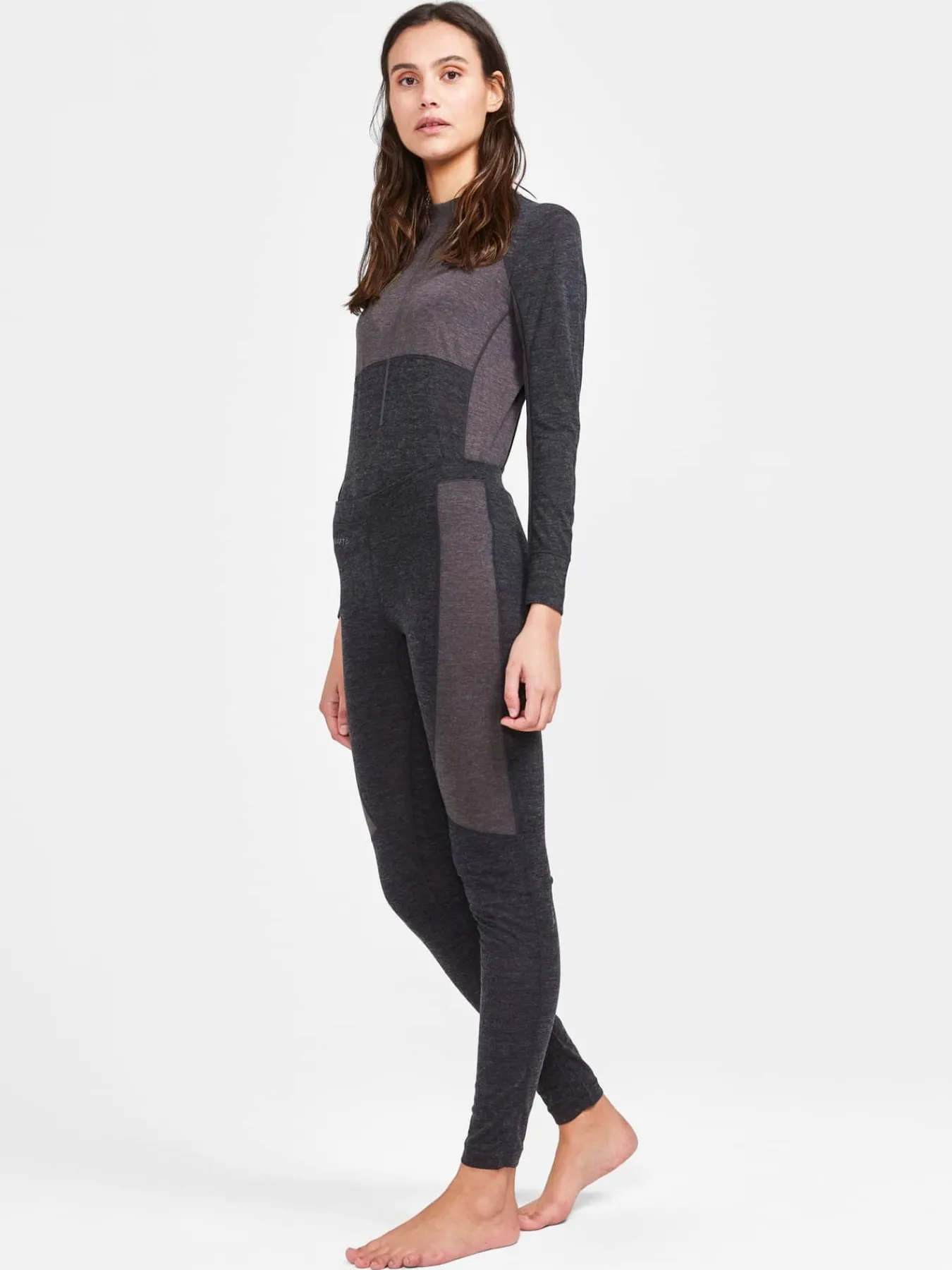 Craft Sportswear Underställ|Aktiva Underställ^CORE Wool Mix Set W Black-Granite