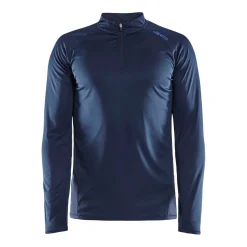 Craft Sportswear T-Shirts & Tröjor|Träning^Eaze LS Half Zip Tee M Blaze