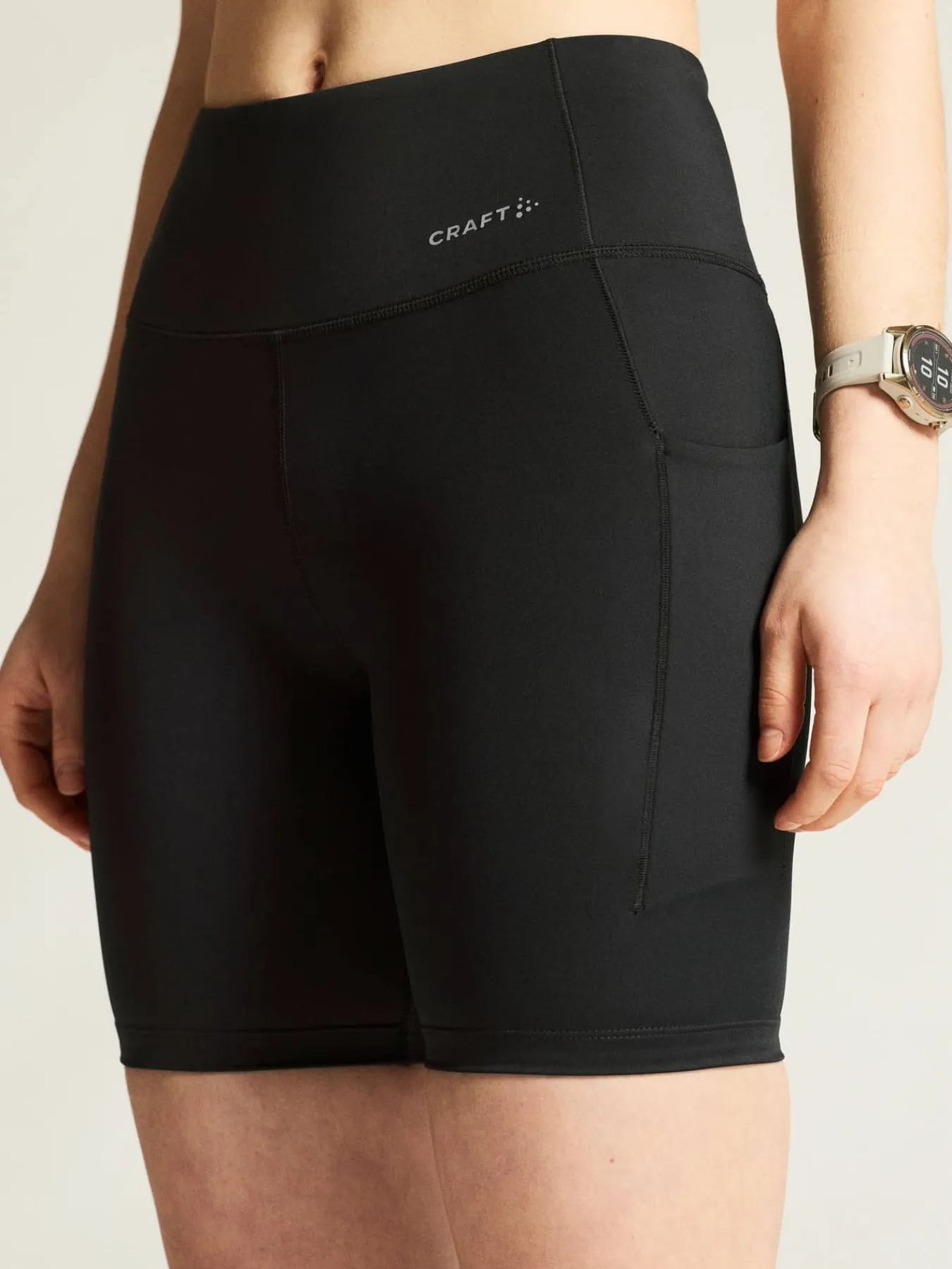 Craft Sportswear Tights^Essence Short Tights 3 W Black