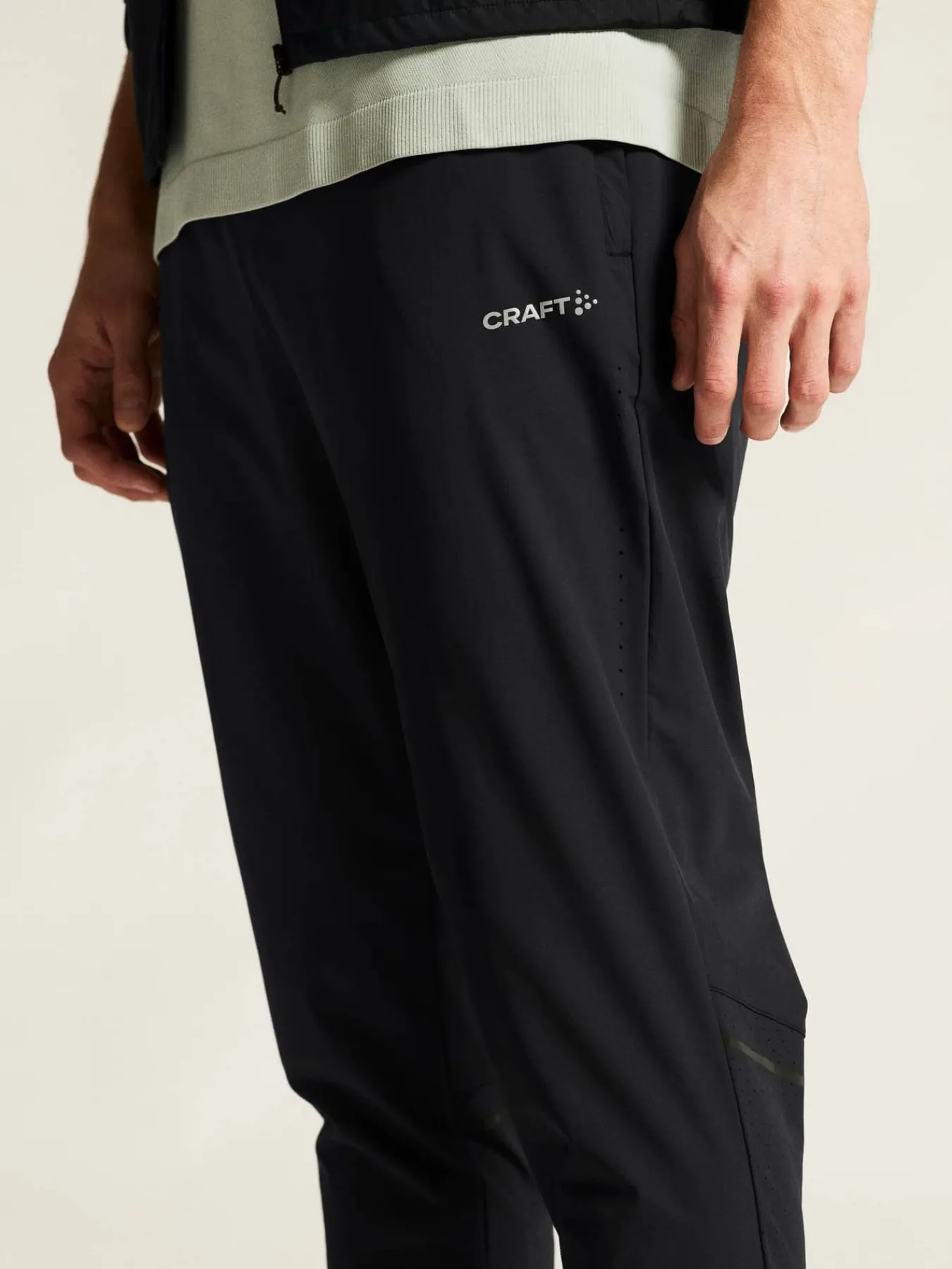 Craft Sportswear Byxor^Essence Training Pants 3 M Black