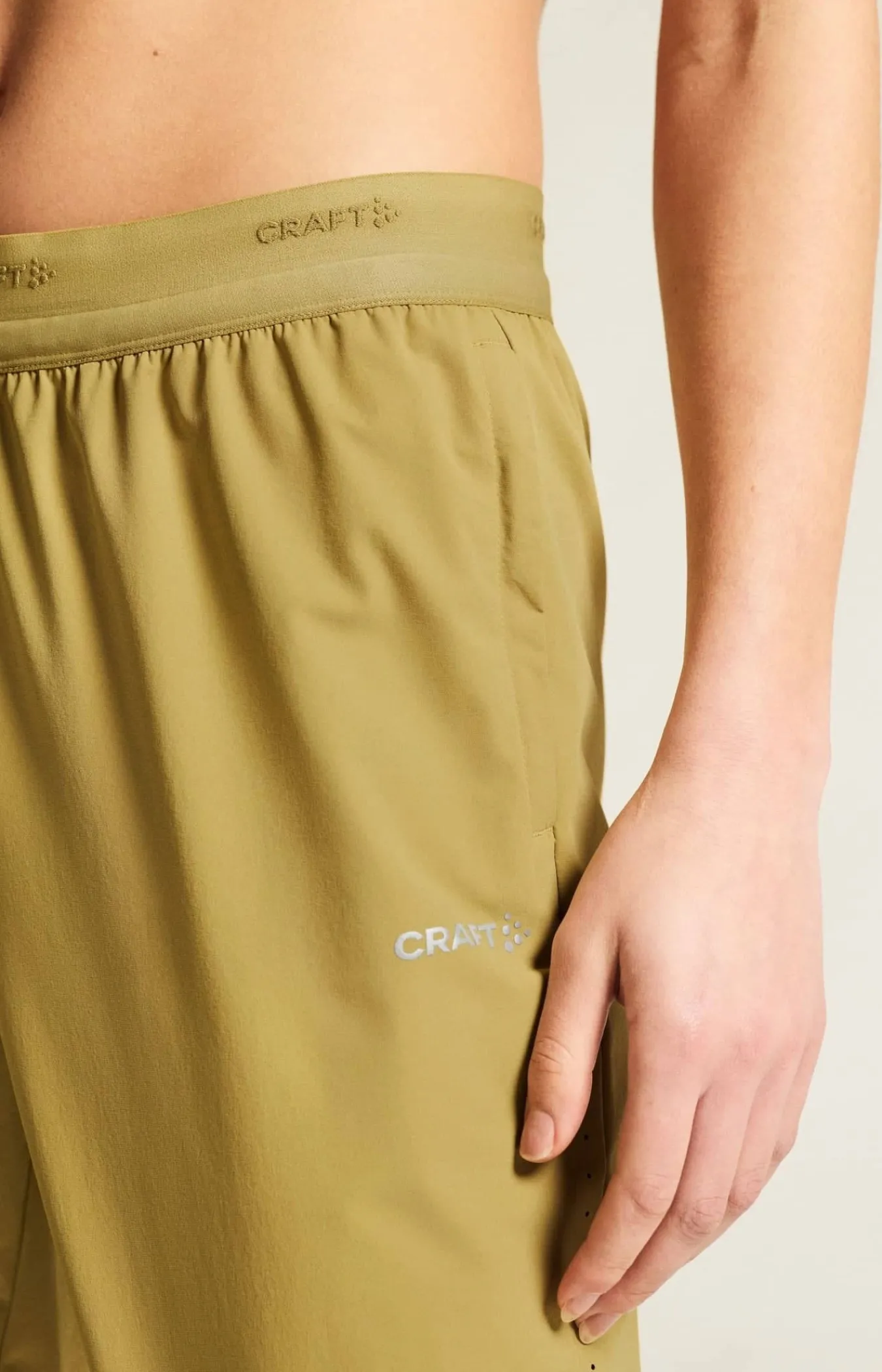 Craft Sportswear Byxor^Essence Training Pants 3 W Khaki