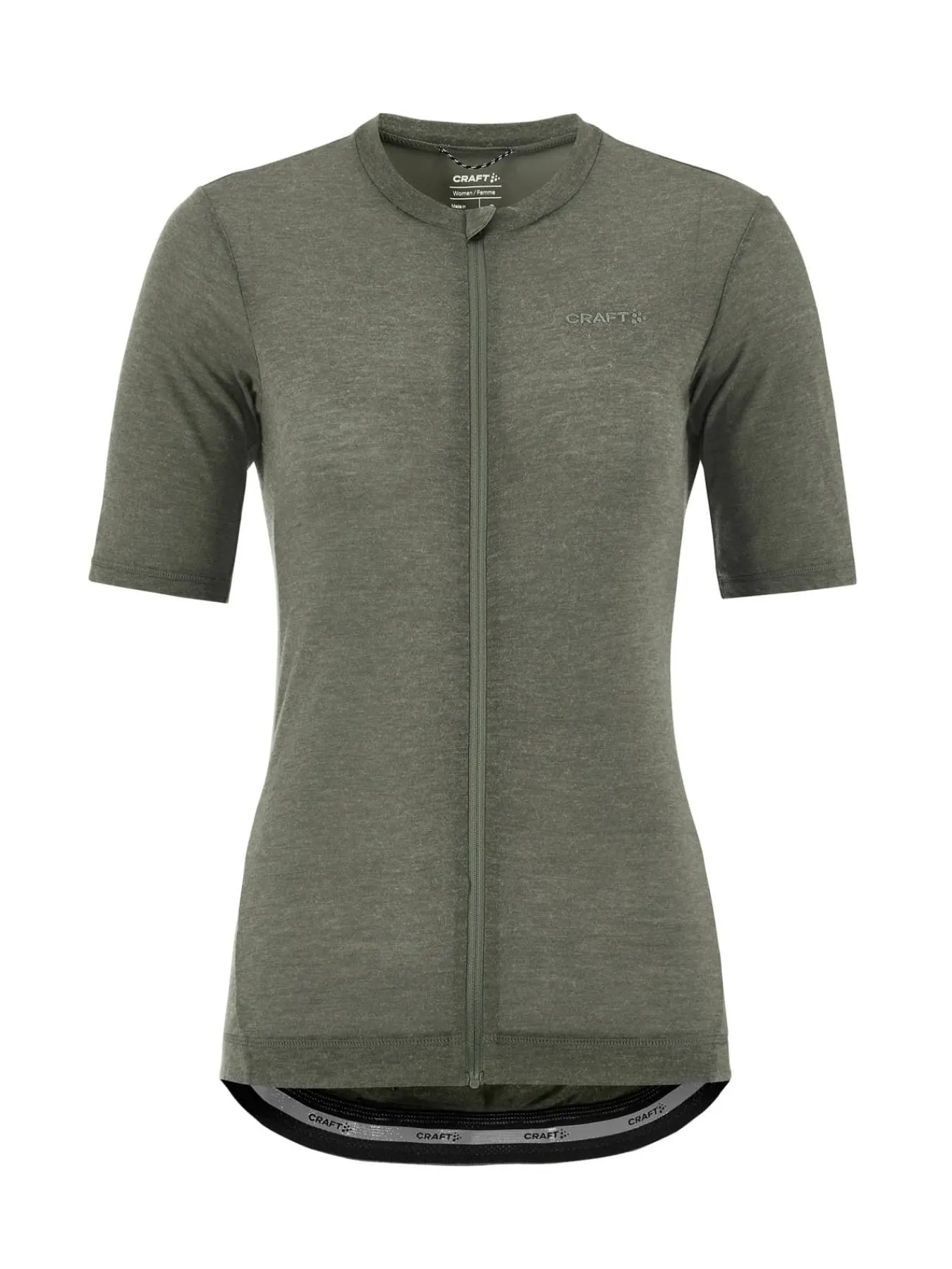 Craft Sportswear T-Shirts & Tröjor^Everyday Wool SS Jersey W Leaf/Melange