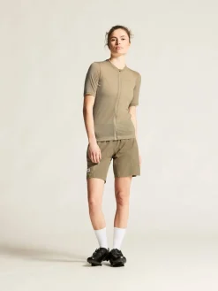 Craft Sportswear T-Shirts & Tröjor^Everyday Wool SS Jersey W Hay/Melange