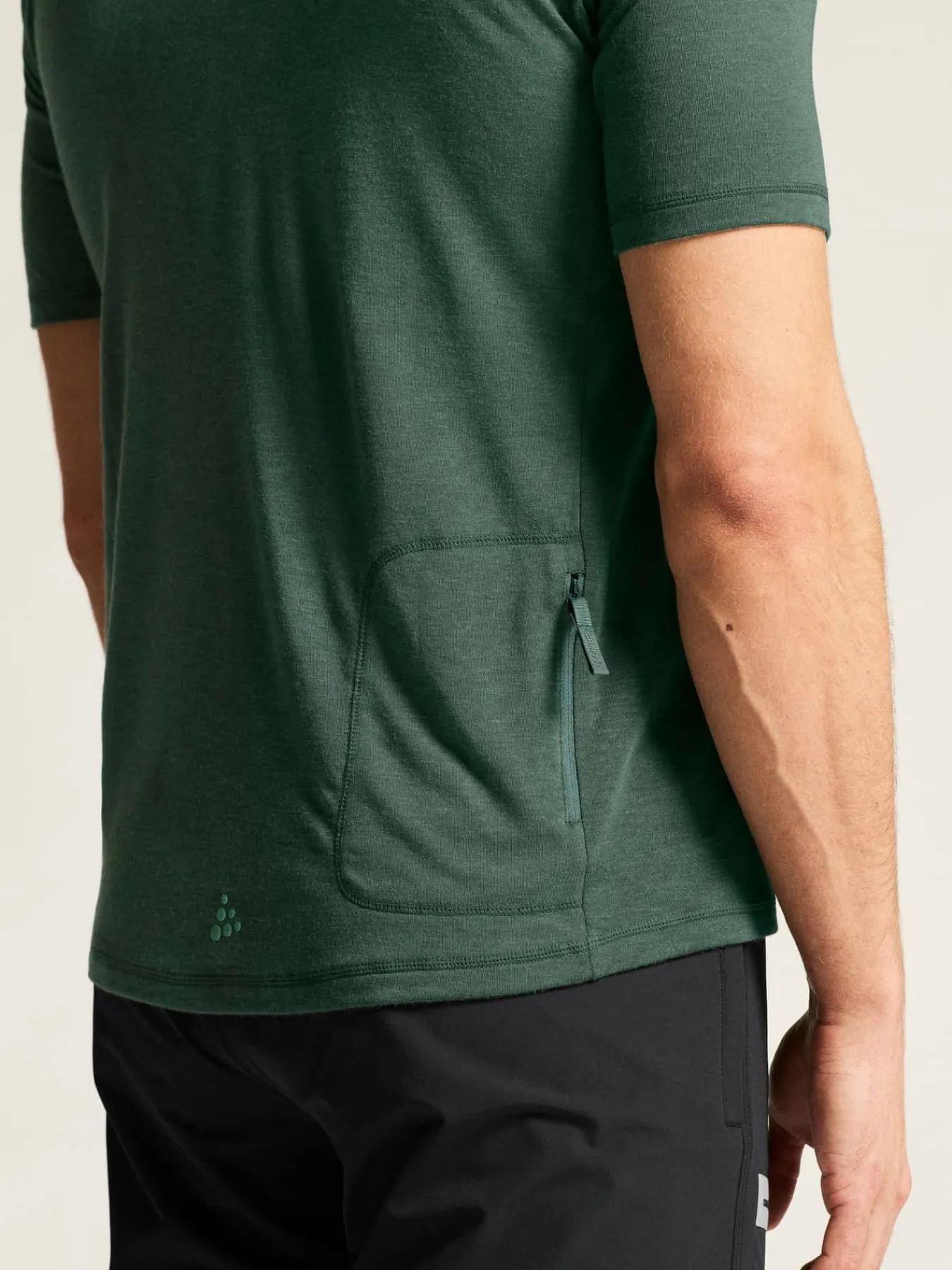 Craft Sportswear T-Shirts & Tröjor^Everyday Wool SS Tee M Atlantic/Melange