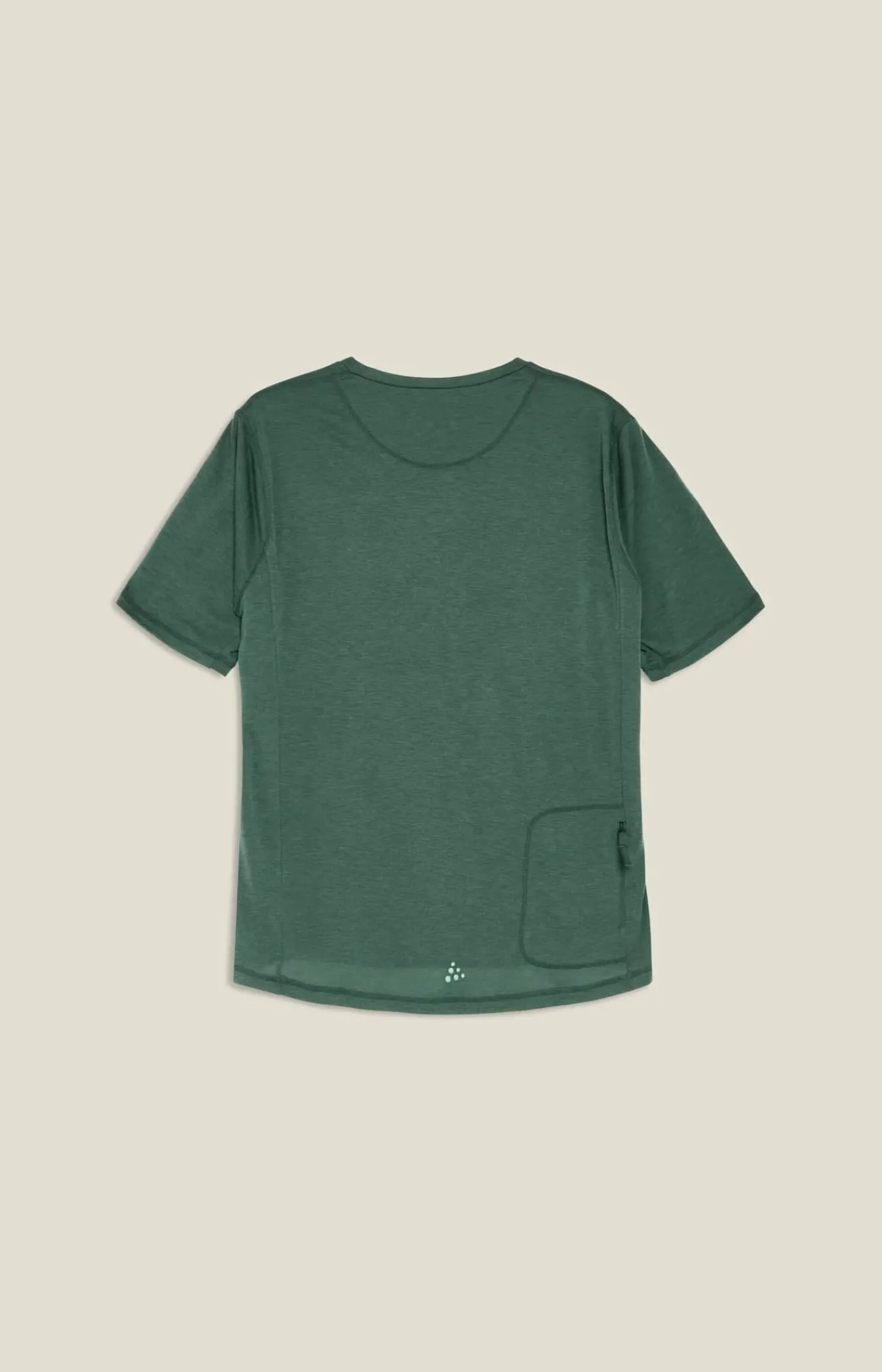 Craft Sportswear T-Shirts & Tröjor^Everyday Wool SS Tee M Atlantic/Melange