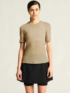 Craft Sportswear T-Shirts & Tröjor^Everyday Wool SS Tee W Hay/Melange
