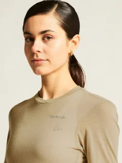 Craft Sportswear T-Shirts & Tröjor^Everyday Wool SS Tee W Hay/Melange
