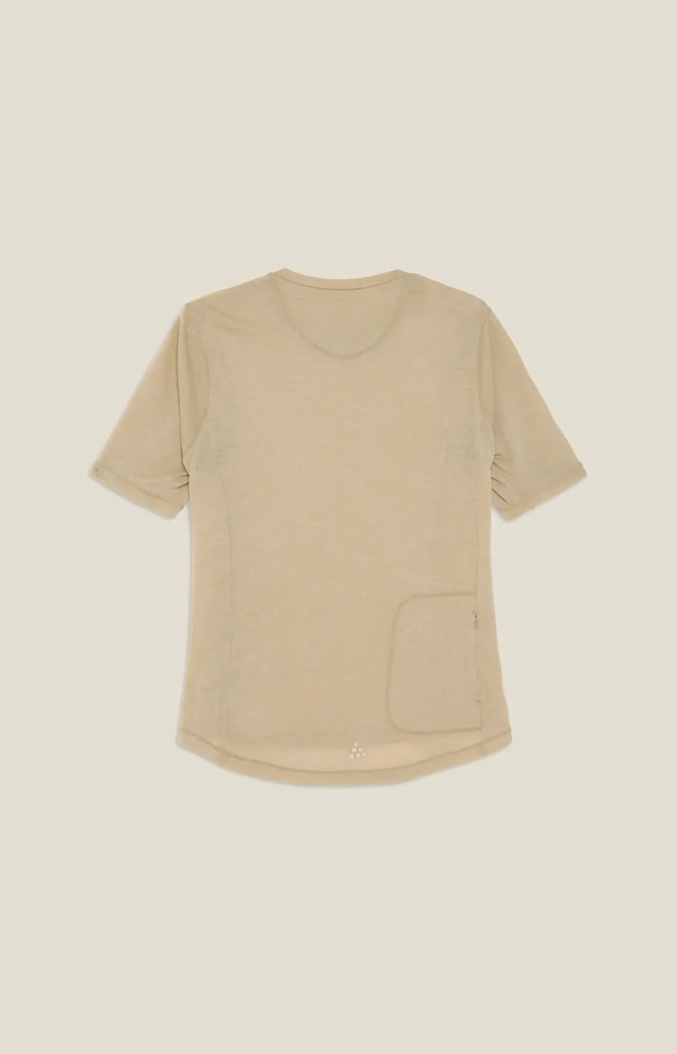 Craft Sportswear T-Shirts & Tröjor^Everyday Wool SS Tee W Hay/Melange