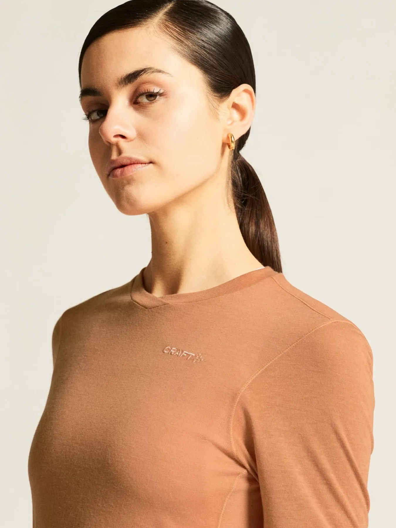 Craft Sportswear T-Shirts & Tröjor^Everyday Wool SS Tee W Syrup/Melange