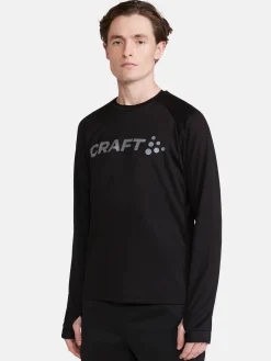Craft Sportswear Mellanlager|Teamwear^Evolve Crew Neck M Black-Logo