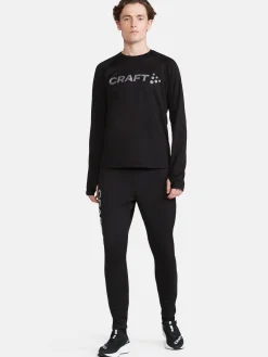 Craft Sportswear Mellanlager|Teamwear^Evolve Crew Neck M Black-Logo