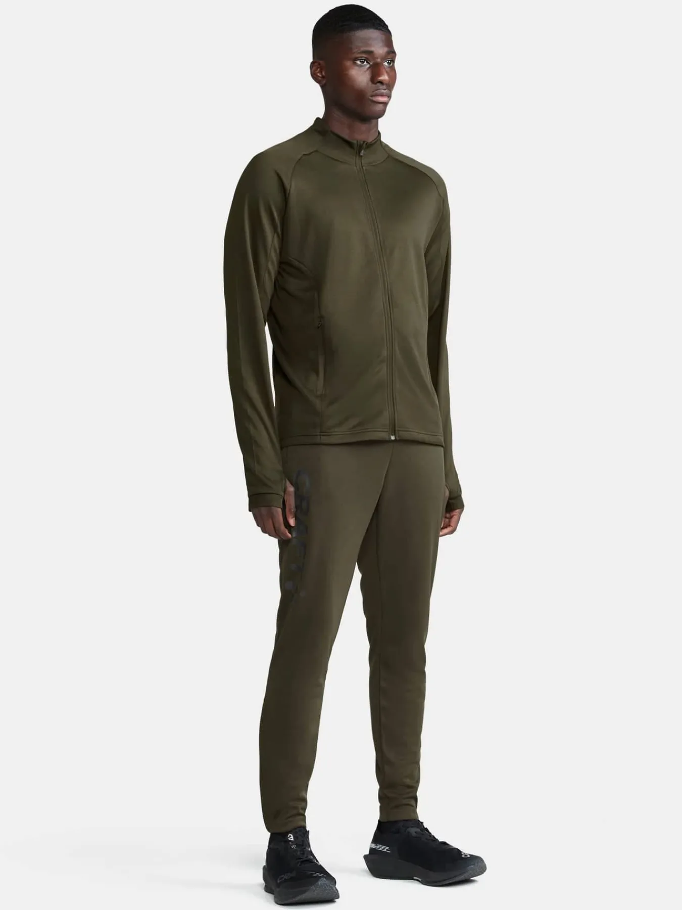 Craft Sportswear Mellanlager|Teamwear^Evolve Full Zip M Juniper-Logo