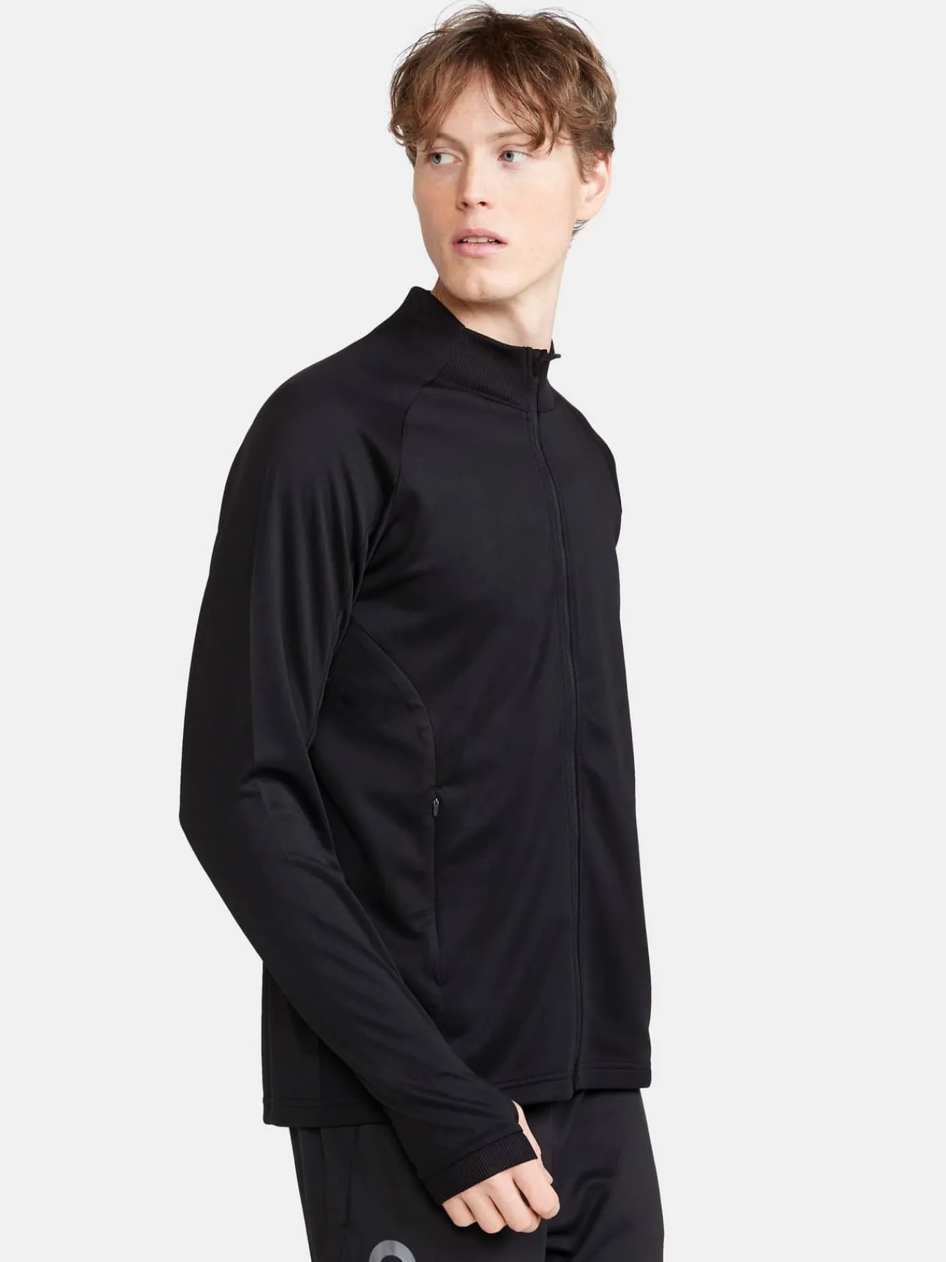 Craft Sportswear Mellanlager|Teamwear^Evolve Full Zip M Black-Logo
