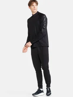 Craft Sportswear Mellanlager|Teamwear^Evolve Full Zip M Black-Logo