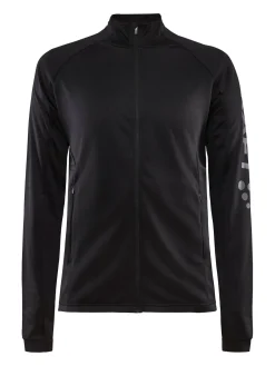 Craft Sportswear Mellanlager|Teamwear^Evolve Full Zip M Black-Logo