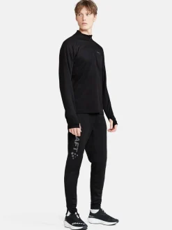 Craft Sportswear Mellanlager|Teamwear^Evolve Halfzip M Black-Logo