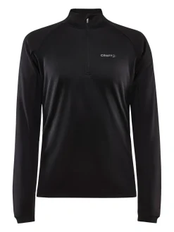 Craft Sportswear Mellanlager|Teamwear^Evolve Halfzip M Black-Logo