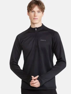 Craft Sportswear Mellanlager|Teamwear^Evolve Halfzip M Black-Logo