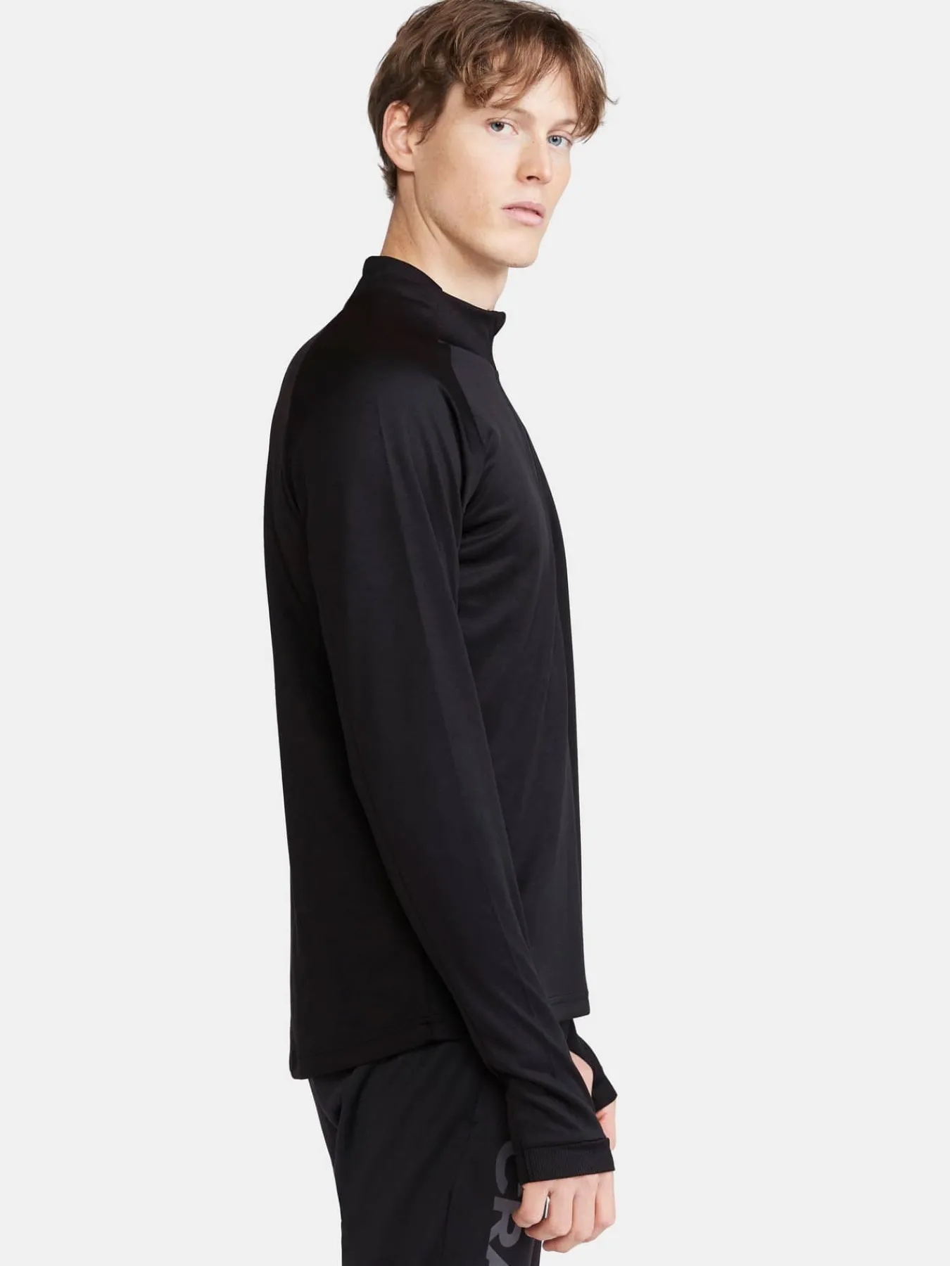 Craft Sportswear Mellanlager|Teamwear^Evolve Halfzip M Black-Logo