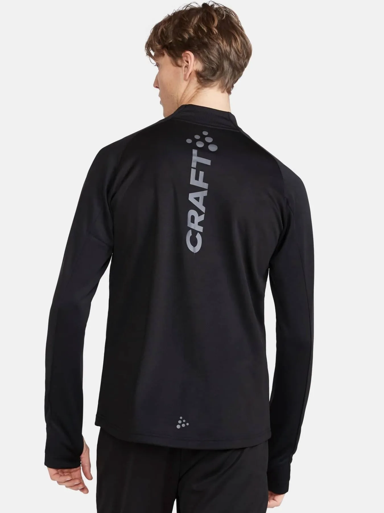 Craft Sportswear Mellanlager|Teamwear^Evolve Halfzip M Black-Logo