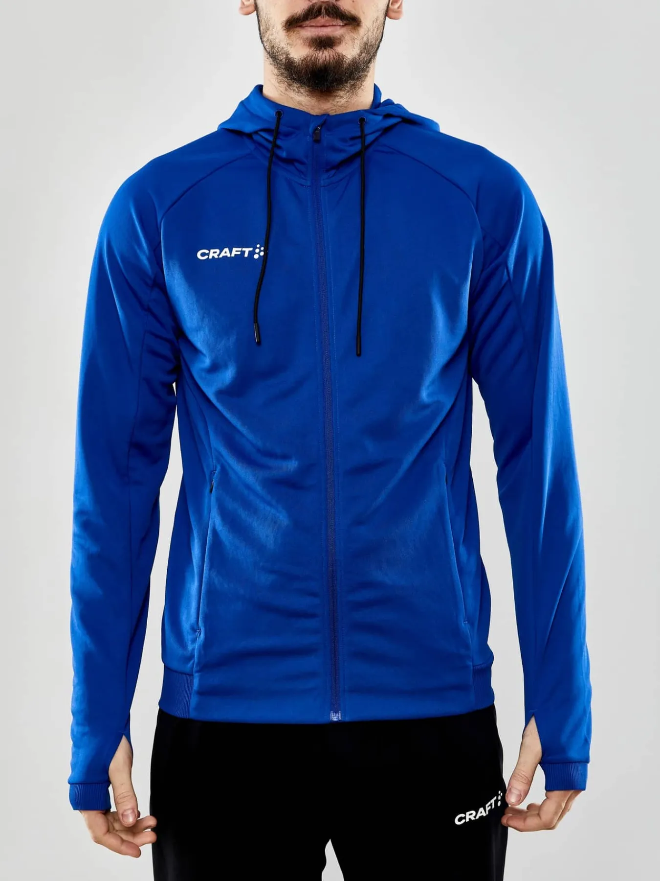 Craft Sportswear Hoodies & Sweatshirts|Teamwear^Evolve Hood Jacket M Club Cobolt