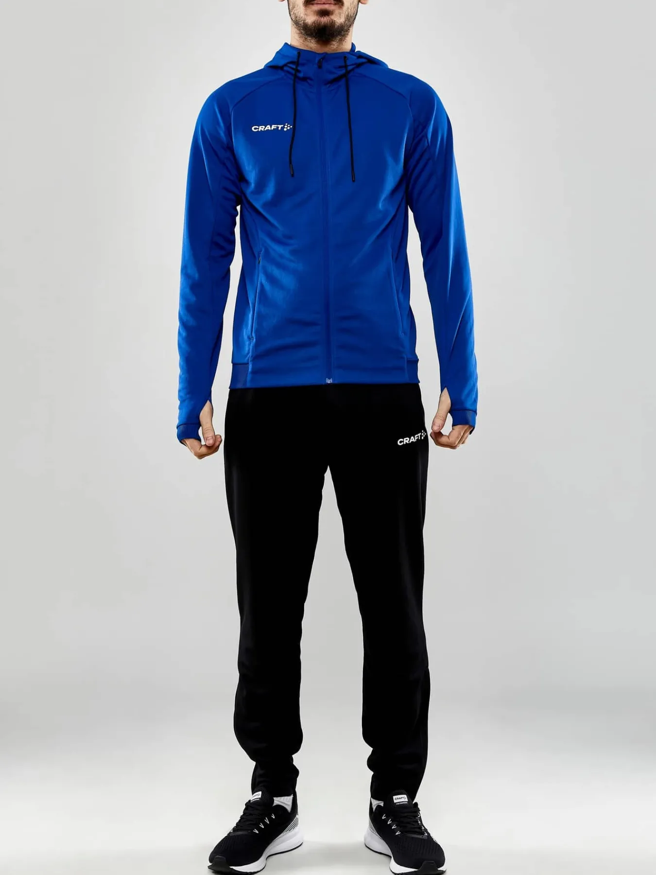 Craft Sportswear Hoodies & Sweatshirts|Teamwear^Evolve Hood Jacket M Club Cobolt