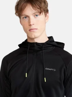 Craft Sportswear Hoodies & Sweatshirts|Teamwear^Evolve Hood Jacket M Black-Logo