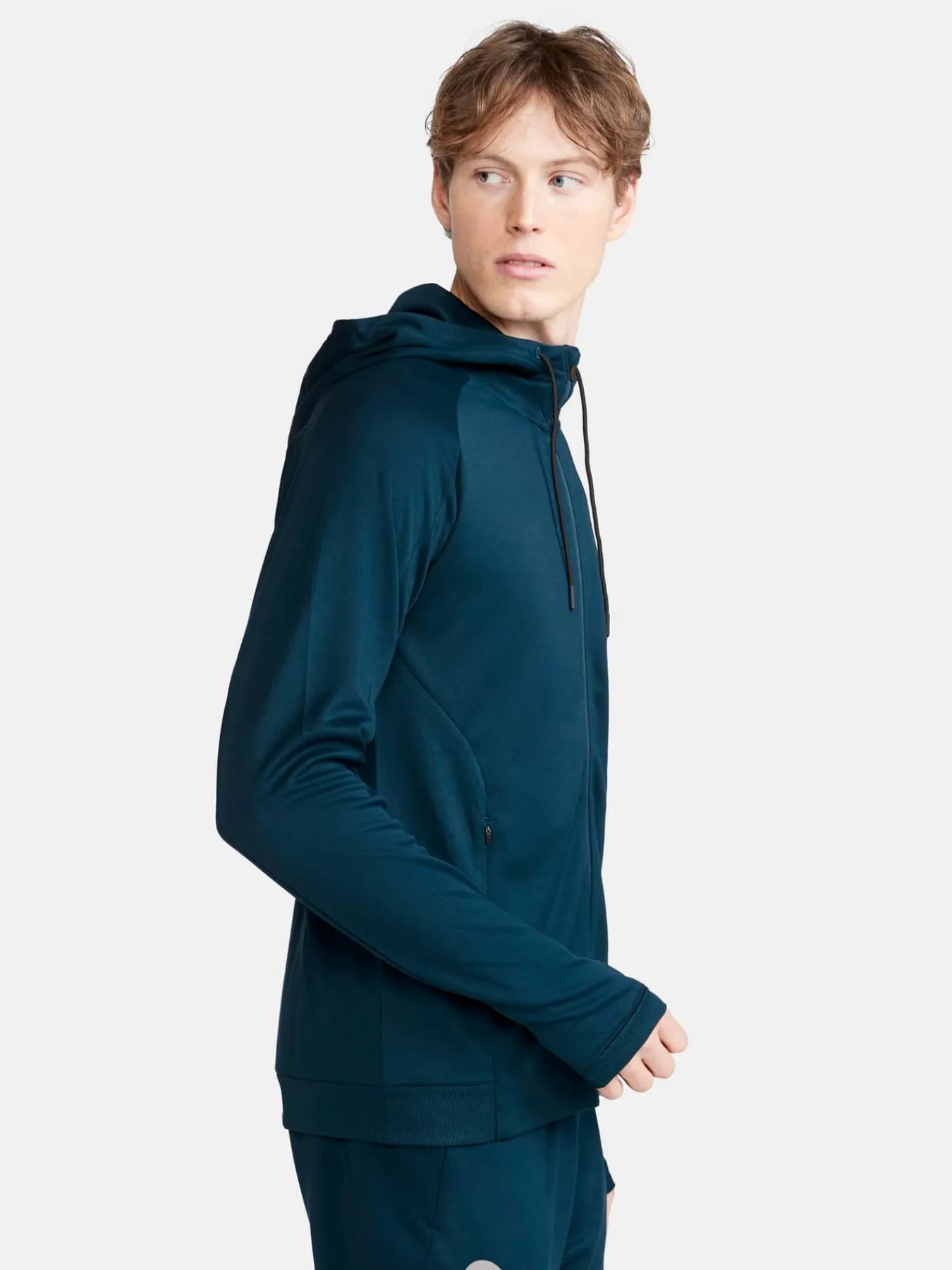 Craft Sportswear Hoodies & Sweatshirts|Teamwear^Evolve Hood Jacket M Pond-Logo