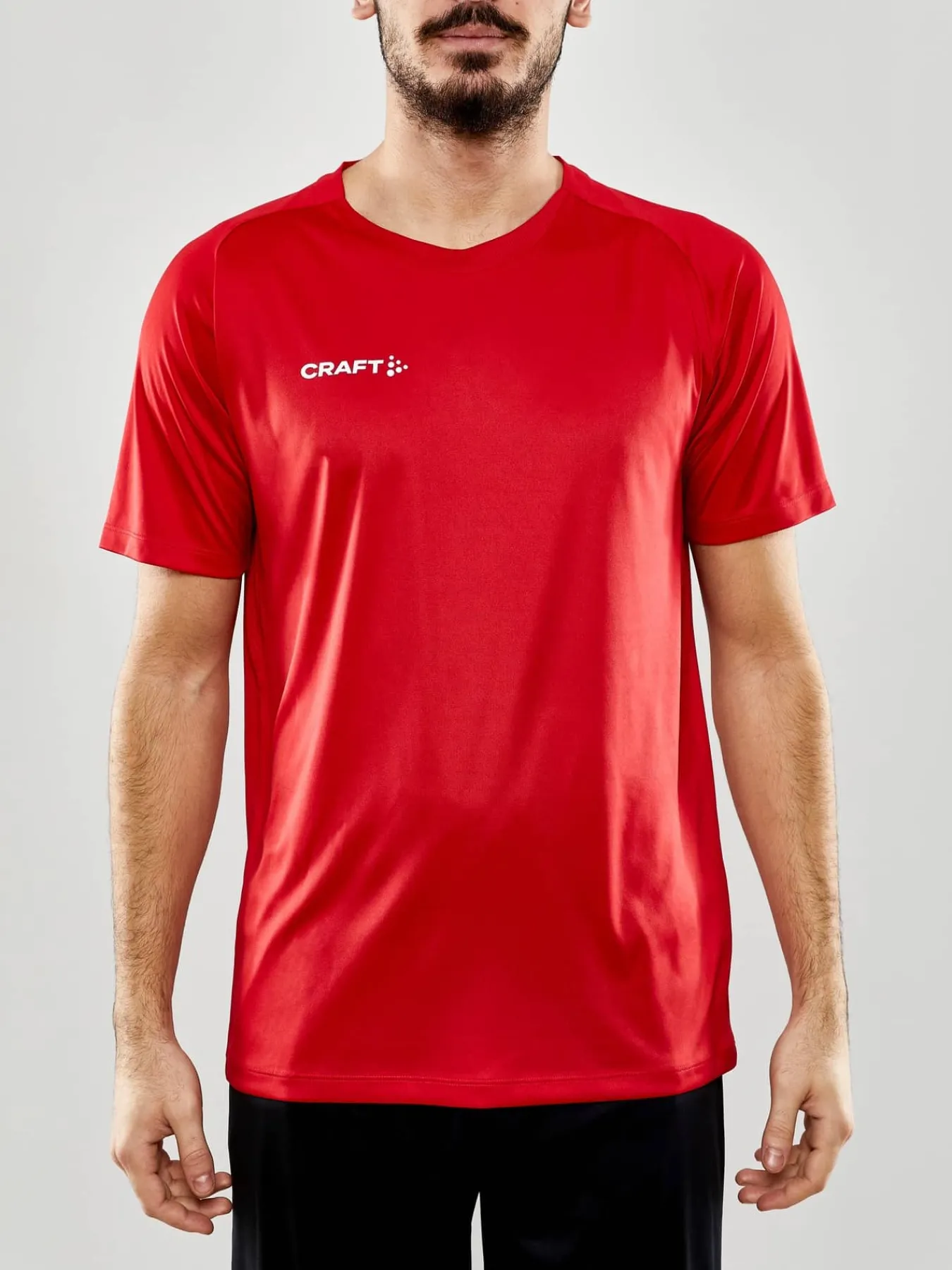 Craft Sportswear T-Shirts & Tröjor|Teamwear^Evolve Tee M Bright Red