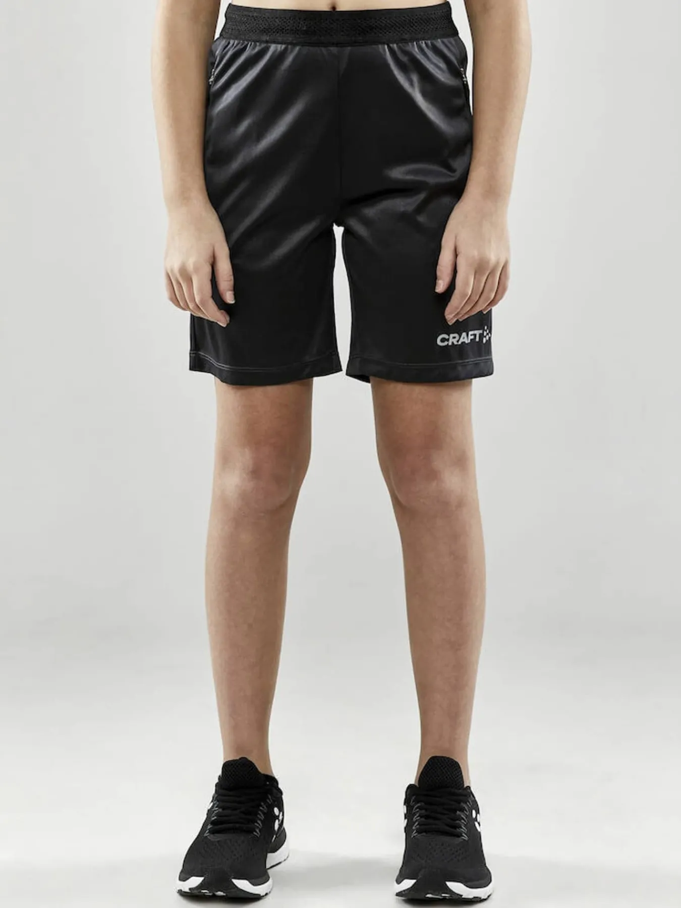 Craft Sportswear Shorts^Evolve Zip Pocket Shorts Jr Asphalt