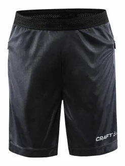 Craft Sportswear Shorts^Evolve Zip Pocket Shorts Jr Asphalt