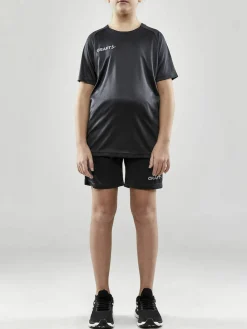 Craft Sportswear Shorts^Evolve Zip Pocket Shorts Jr Asphalt