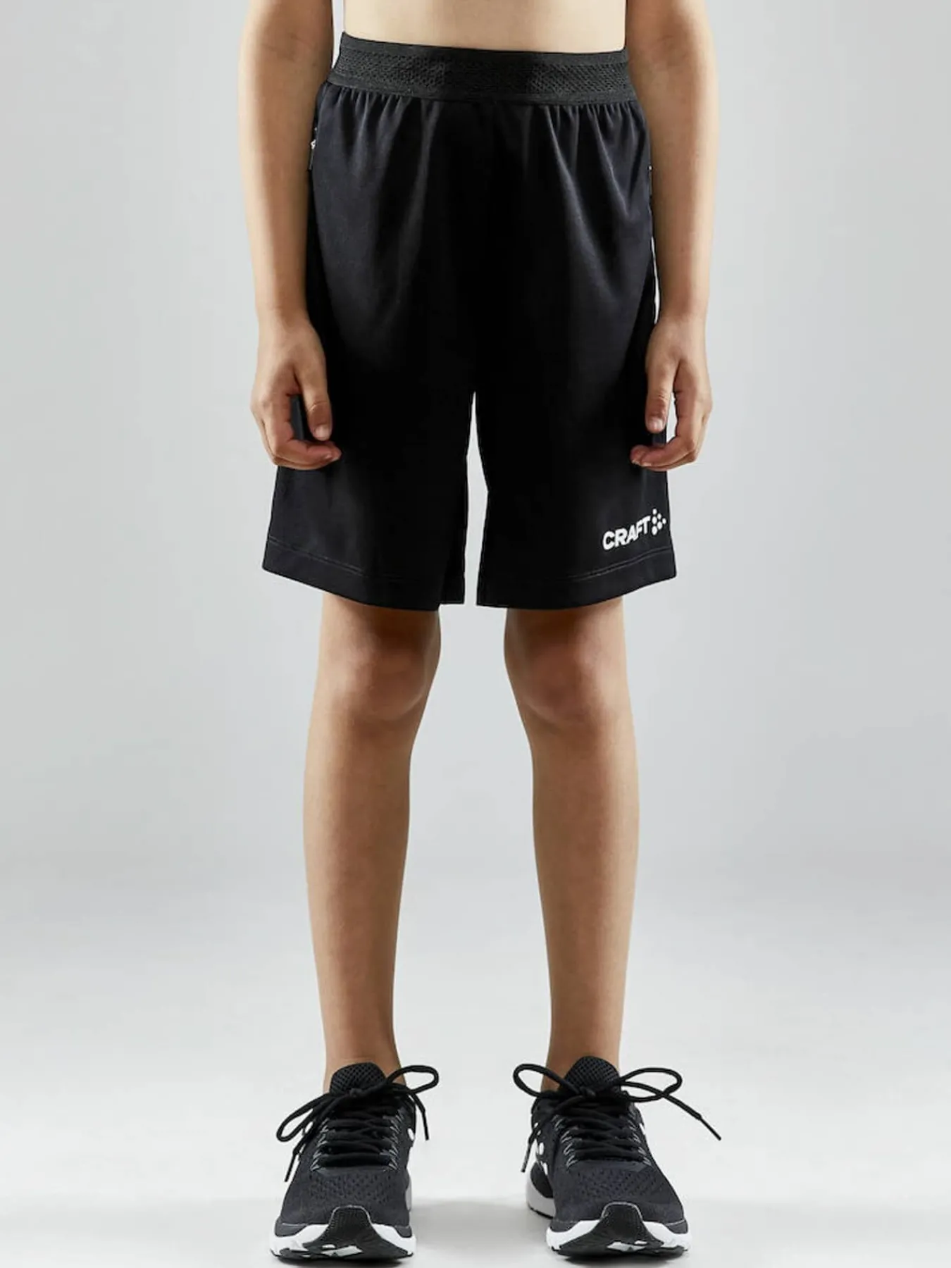 Craft Sportswear Shorts^Evolve Zip Pocket Shorts Jr Black