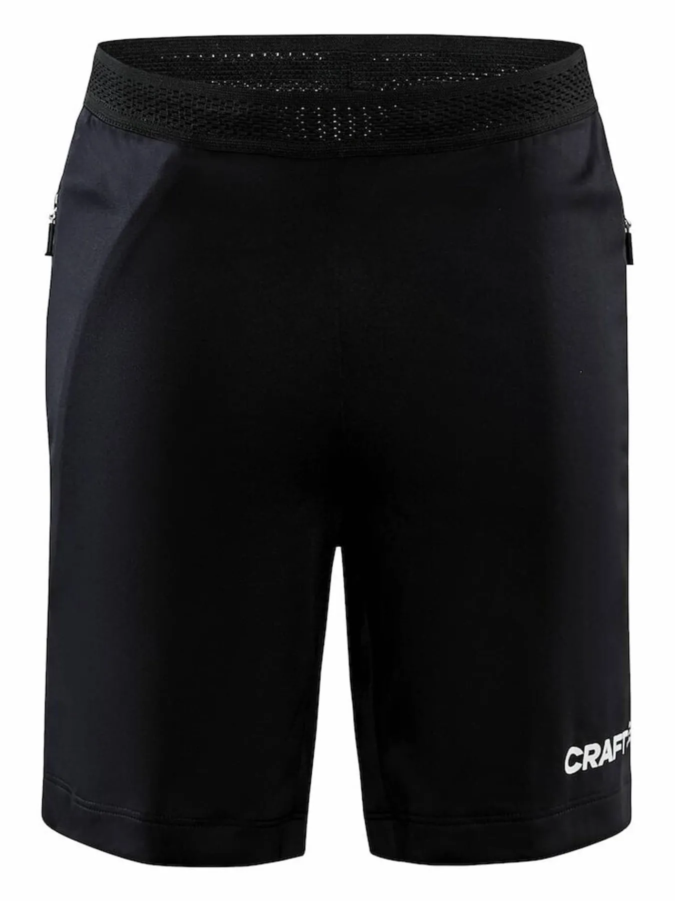 Craft Sportswear Shorts^Evolve Zip Pocket Shorts Jr Black