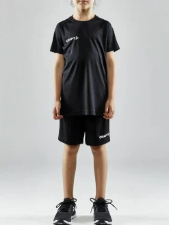 Craft Sportswear Shorts^Evolve Zip Pocket Shorts Jr Black