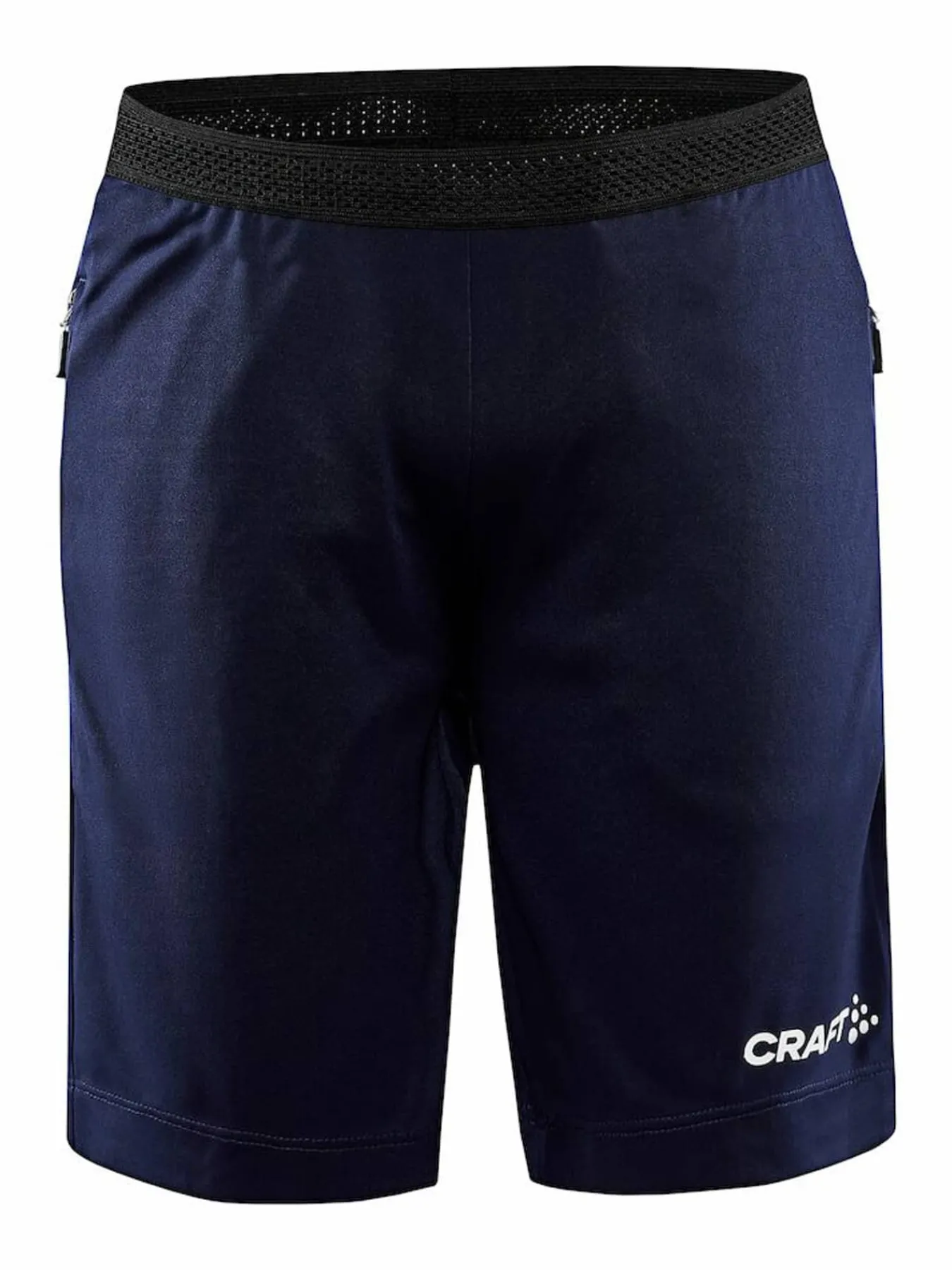 Craft Sportswear Shorts^Evolve Zip Pocket Shorts Jr Navy