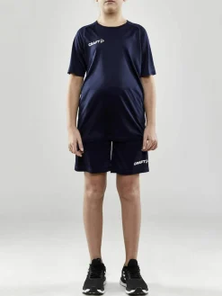 Craft Sportswear Shorts^Evolve Zip Pocket Shorts Jr Navy