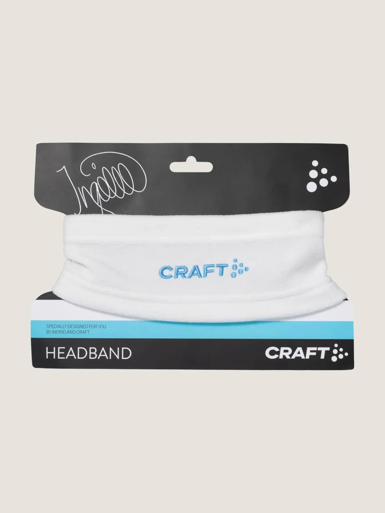 Craft Sportswear Kepsar & Mössor|Längdskidor^Fleece Headband White