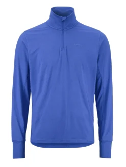Craft Sportswear T-Shirts & Tröjor|Mellanlager^Flow HZ LS M Ink Blue/Melange