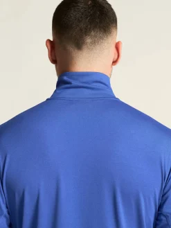 Craft Sportswear T-Shirts & Tröjor|Mellanlager^Flow HZ LS M Ink Blue/Melange