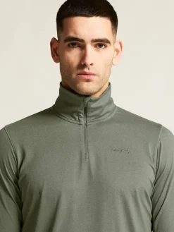 Craft Sportswear T-Shirts & Tröjor|Mellanlager^Flow HZ LS M Leaf Melange