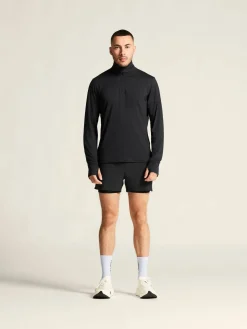 Craft Sportswear T-Shirts & Tröjor|Mellanlager^Flow HZ LS M Black/Melange