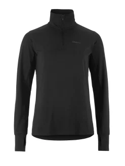 Craft Sportswear Träning^Flow HZ LS W Black/Melange