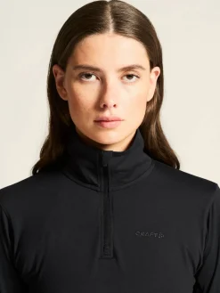 Craft Sportswear Träning^Flow HZ LS W Black/Melange