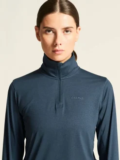 Craft Sportswear Träning^Flow HZ LS W North/Melange