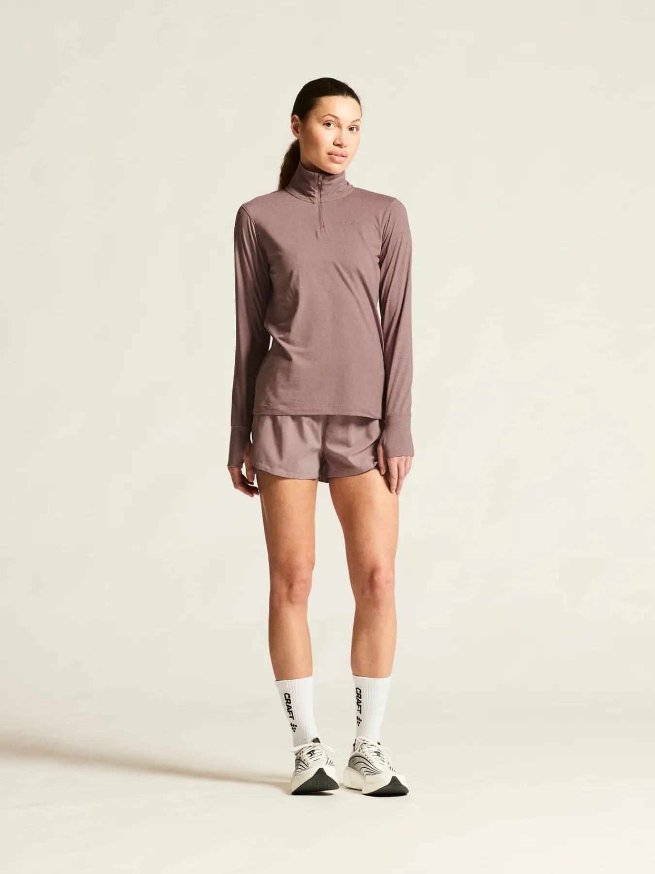 Craft Sportswear Träning^Flow HZ LS W Potpurri Melange