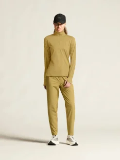 Craft Sportswear Träning^Flow HZ LS W Khaki Melange
