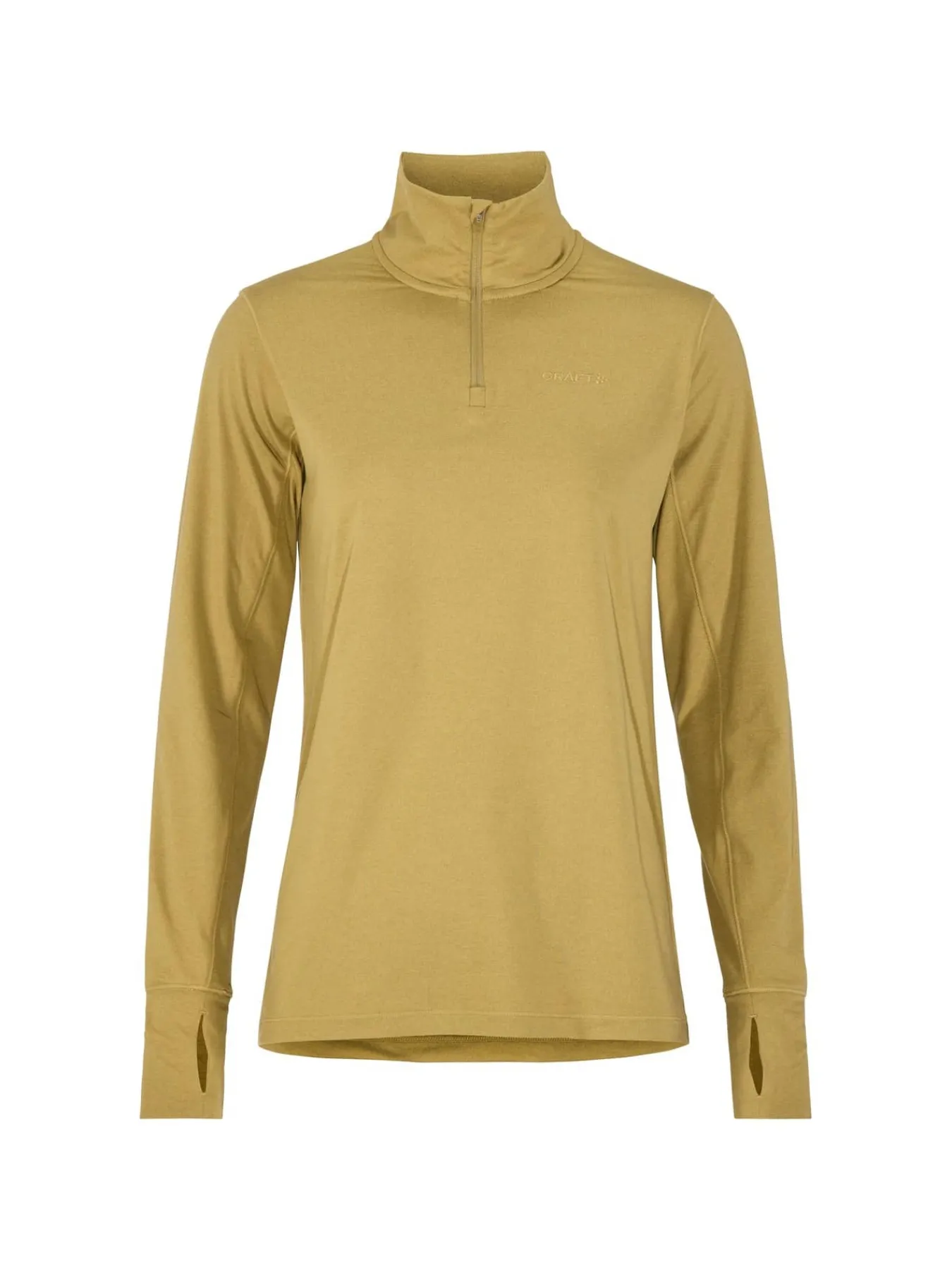Craft Sportswear Träning^Flow HZ LS W Khaki Melange