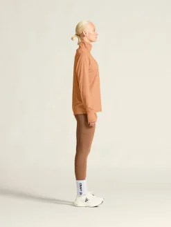 Craft Sportswear Träning^Flow HZ LS W Syrup/Melange
