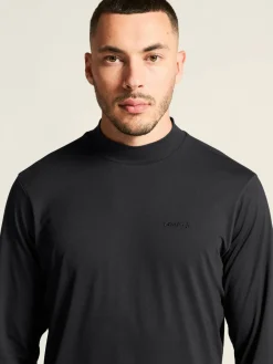 Craft Sportswear T-Shirts & Tröjor|Mellanlager^Flow MN LS M Black/Melange